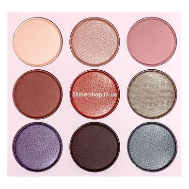 Набір палітр тіней для повік DoDo Girl Eyeshadow 9 відтінків, 3 шт в асортименті (D3202)