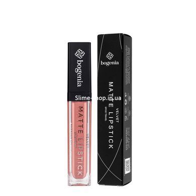 Помада для губ жидкая Bogenia Liquid Matte Lipstick Spice Travel, № 001 Hawaiian Cherimoya