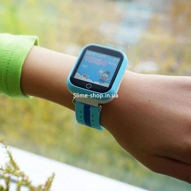 Дитячий розумний годинник з GPS Smart baby watch Q750 Blue, смарт годинник-телефон з сенсорним екраном RO-326 та іграми