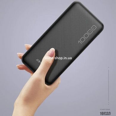 Power Bank Awei P5K 10000 mah Портативне зарядне УМБ MQ-164 2xUSB чорний