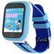 Дитячий розумний годинник з GPS Smart baby watch Q750 Blue, смарт годинник-телефон з сенсорним екраном RO-326 та іграми