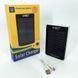УМБ Power Bank Solar 20000 mAh мобільне зарядне з сонячною панеллю та лампою, повербанк GC-277 для планшета