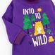 Бодік дитячий на байці з високою горловиною Wood