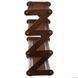 Полиця для взуття органайзер компактний стійка складана Shoe Rack YH 8802 зберігання речей та взуття 4 полиці. HI-423 Колір: коричневий