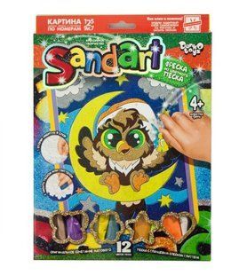 Набор для творчества "Sandart" Совенок SA-01-03