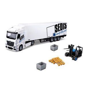 Игровой набор &ndash; Фура Mercedes-Benz Actros c погрузчиком