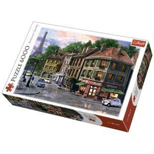 Пазл "Вулиця Парижу", 6000 елем. (136х96 см)