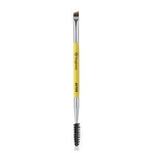 Пензлик для брів двосторонній Bogenia Aster BG215.011