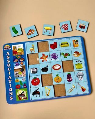 Деревянная игра "Ассоциации"