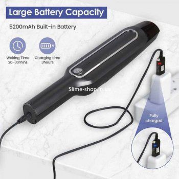 Авто пылесос с подзарядкой от прикуривателя Car vacuum cleaner, Пылесос для сидений LO-128 в машине