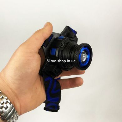 Налобна лампа W001-XPE, Налобний ліхтарик з USB зарядкою, Ліхтар налобний з регульованою MX-280 яскравістю світла