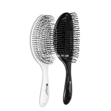 Щітка для волосся масажна продувна велика Salon Professional 18200 SL, біла