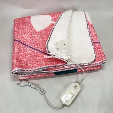 Електропростирадло Electric Blanket 170х150 см, Односпальне електричне простирадло MS-934 для дому
