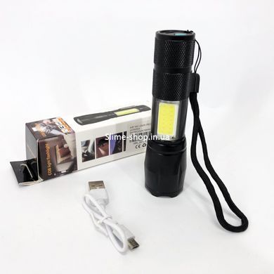 Тактичный фонарь ручной PLD C609-T6+COB, Мощный юсб фонарь, Фонарик MX-478 police оригинал