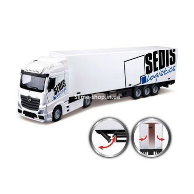 Ігровий набір &ndash; Фура Mercedes-Benz Actros з навантажувачем