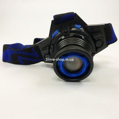 Налобна лампа W001-XPE, Налобний ліхтарик з USB зарядкою, Ліхтар налобний з регульованою MX-280 яскравістю світла