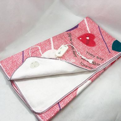 Електропростирадло Electric Blanket 170х150 см, Односпальне електричне простирадло MS-934 для дому