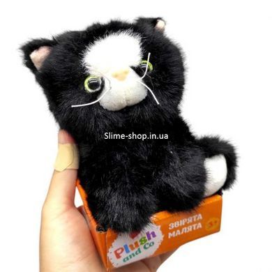 Мягкая игрушка КОТИК (СЕРЫЙ)