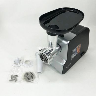 Качественная электромясорубка Magio MG-268 2000 Вт, Мясорубка металлическая, Мясорубки LG-343 для кафе