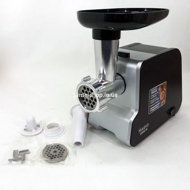 Качественная электромясорубка Magio MG-268 2000 Вт, Мясорубка металлическая, Мясорубки LG-343 для кафе