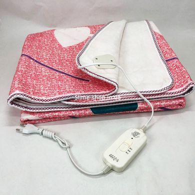 Електропростирадло Electric Blanket 170х150 см, Односпальне електричне простирадло MS-934 для дому