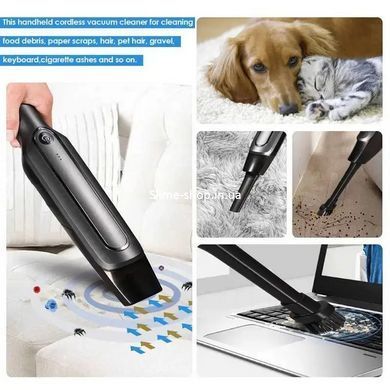 Авто пылесос с подзарядкой от прикуривателя Car vacuum cleaner, Пылесос для сидений LO-128 в машине