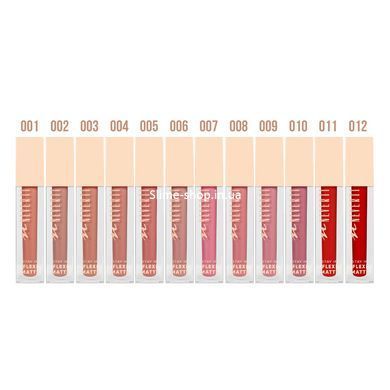 Помада для губ матова водостійка Neverti Matte Liquid Lipstick NP801, 001 Oh la la Світла бежева