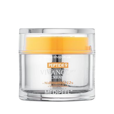 Крем для обличчя омолоджувальний із пептидами Medi-Peel Peptide 9 Vitanol Cream Pro, 50 г