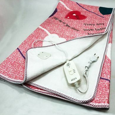 Електропростирадло Electric Blanket 170х150 см, Односпальне електричне простирадло MS-934 для дому