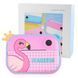 Дитячий фотоапарат миттєвого друку YT008 PINK FLAMINGO з CM-221 підтримкою microSD