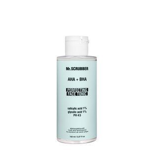 Тонік для проблемної і схильної до акне шкіри AHA+BHA 150 мл Mr.Scrubber