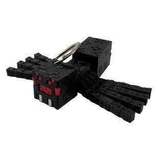 Брелок 3D печать "Minecraft: Паук"