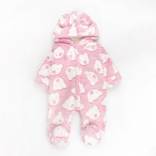 Комбінезон дитячий теплий з капюшоном Soft Bear