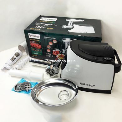 Домашняя электромясорубка Rainberg RB-674 3000W, Мясорубка для помидоров, UD-812 Мясорубка бытовая
