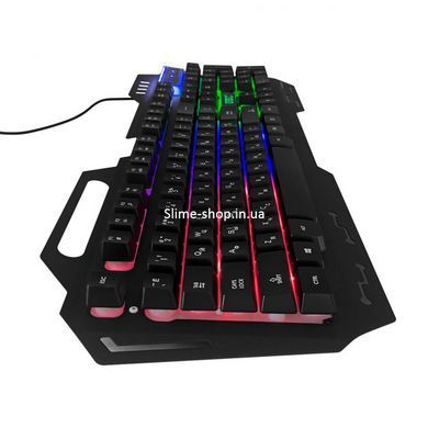 Клавіатура UKC KEYBOARD GK KW-900/4400 провідна з CE-213 підсвічуванням мембранна