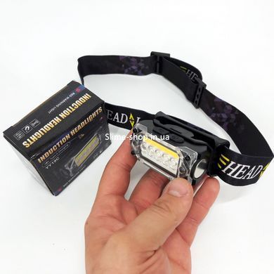 Налобный фонарь с поддержкой красного света YY-19C-5SMD+COB, Налобные фонари для ZB-898 активных людей