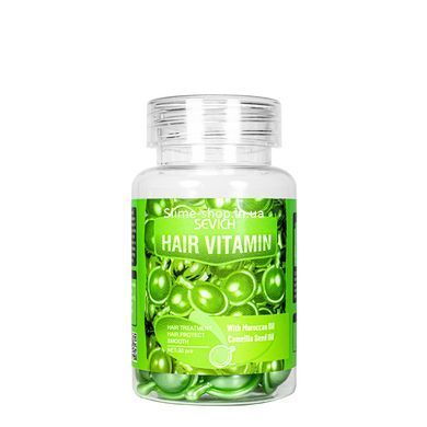 Витамины для волос Сияние цвета Sevich Hair Vitamin With Morocan Oil & Camellia Oil, 30 шт