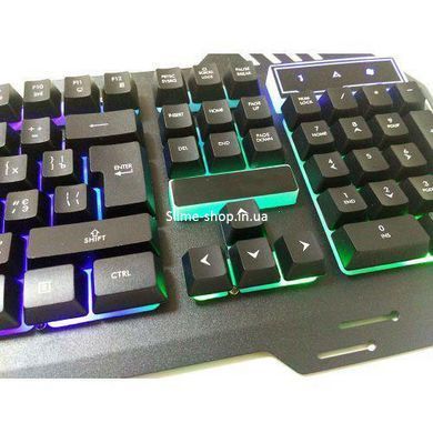Клавіатура UKC KEYBOARD GK KW-900/4400 провідна з CE-213 підсвічуванням мембранна