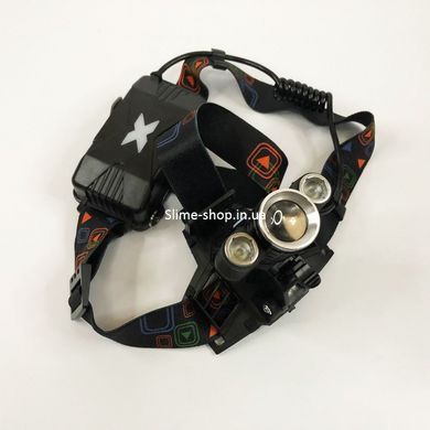 Фонарик налобный мощный W602-T6-2XPE Bike, Фонарик на голову для роботы, Налобный фонарь IQ-403 с линзой