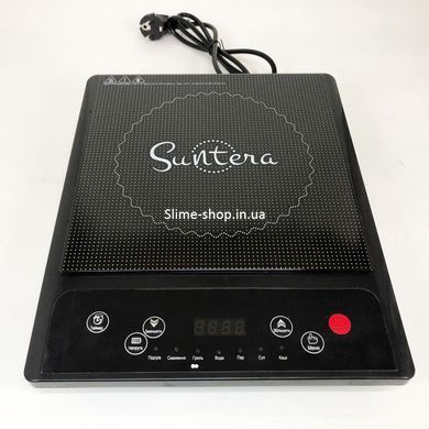 Настольная электроплитка Suntera ICD-1008 2000 Вт, Электроплита настольная бытовая, MR-527 Плита кухонная