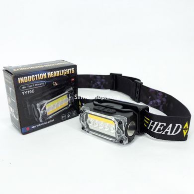 Налобный фонарь с поддержкой красного света YY-19C-5SMD+COB, Налобные фонари для ZB-898 активных людей