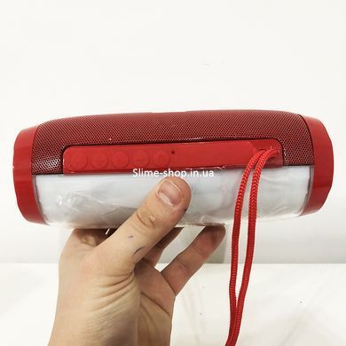 Портативная bluetooth колонка влагостойкая TG157 Pulse с разноцветной подсветкой. BR-548 Цвет: красный