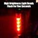 Велосипедный фонарь с сигналом LEADBIKE LD77-LS-4 LED, Задний велосипедный фонарь на RH-401 усб зарядке