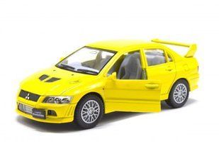 Машинка KINSMART "Mitsubishi Lancer Evolution" (желтый)