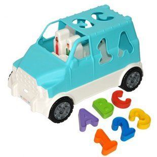 Авто "Smart Wheels" сортер 6 ел. (бірюзовий)