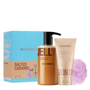 Подарунковий набір косметики для жінок Mr.Scrubber Gift Set Salted Caramel, 3 продукти