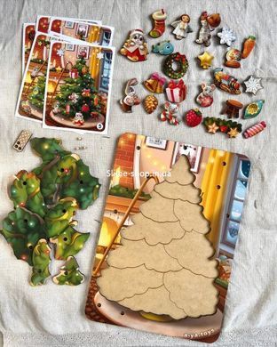 Гра 2 в 1 "Ялинка" (велика) 30 см