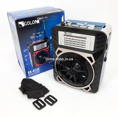 FM-приймачі GOLON RX-9122, Радіоприймач ретро AM FM, Портативний радіо приймач WF-489 від мережі