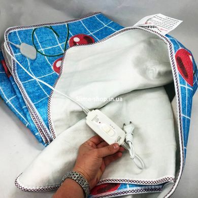 Полуторное одеяло с нагревом Electric Blanket 180х150см, Односпальная электрическая простыня PU-676 для дома