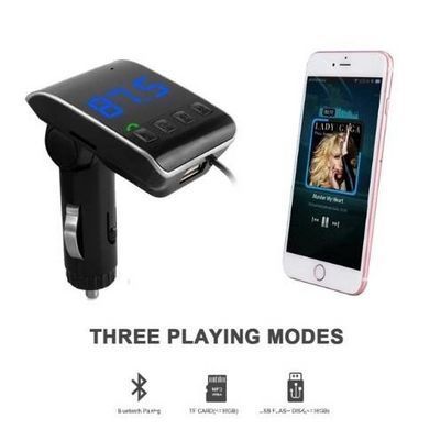 Автомобильный фм fm-модулятор трансмиттер bluetooth HZ H22 BT, Трансмиттер EZ-399 в прикуриватель